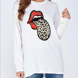Rolling Stones themed shirt